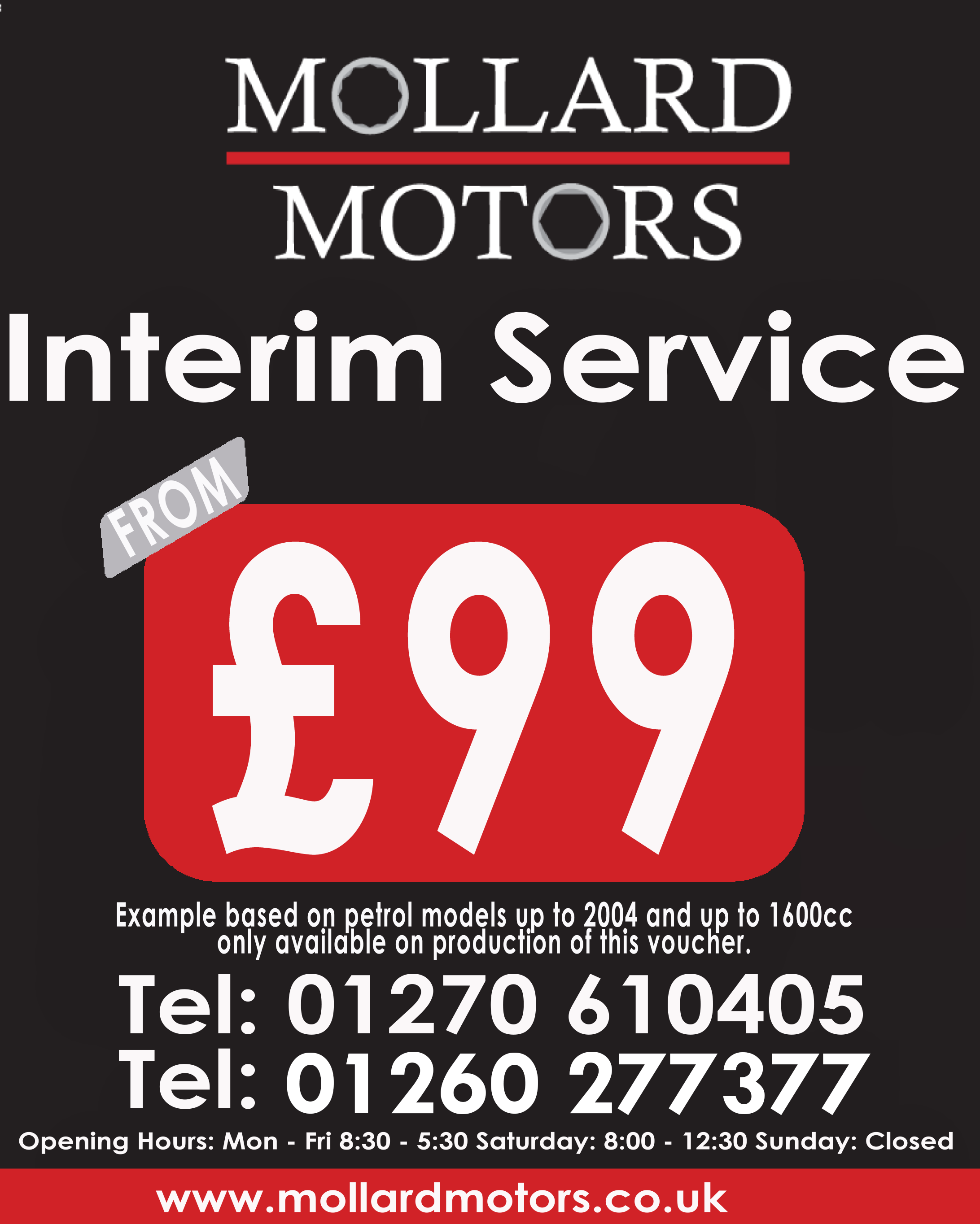 INTERIM SERVICE FROM £69