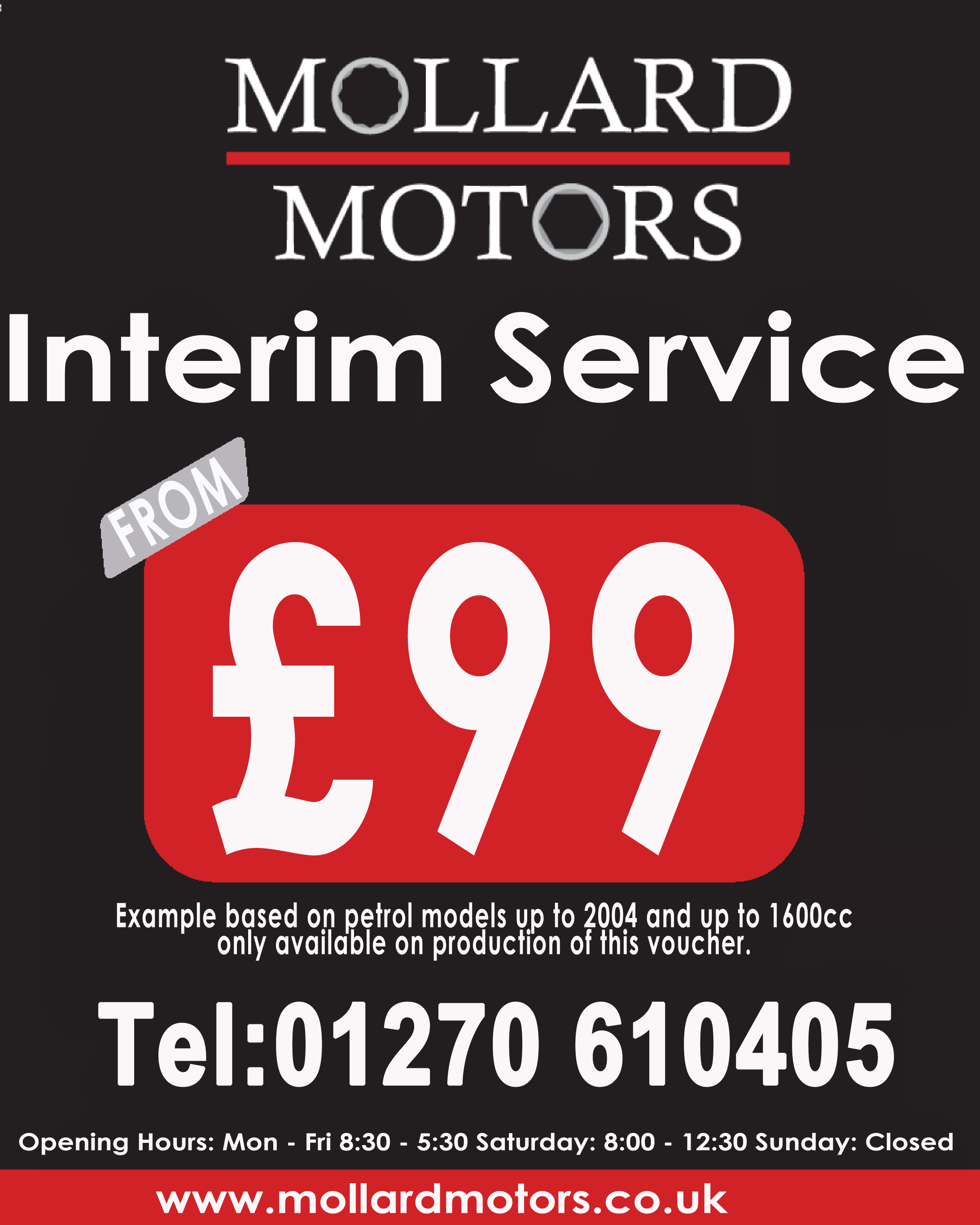 INTERIM SERVICE FROM £69