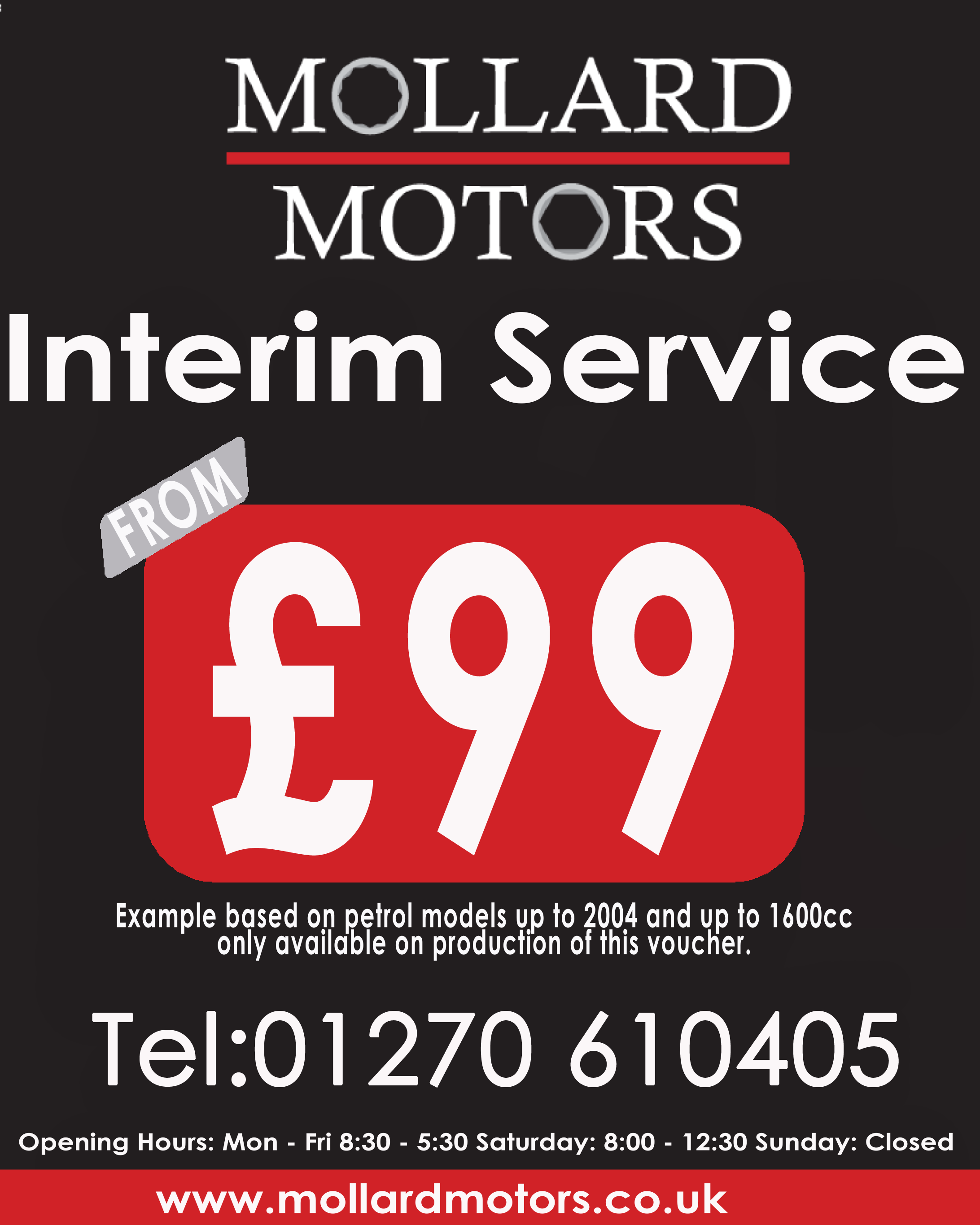 INTERIM SERVICE FROM £69